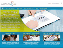 Tablet Screenshot of consulsac.com